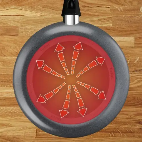 Сковорода ВОК Tefal Hard Stone 28 см D4561932