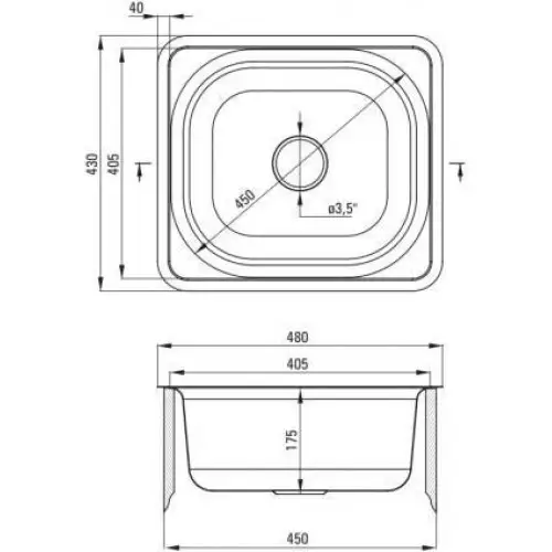 Кухонная мойка Deante Doppio ZENA 0103