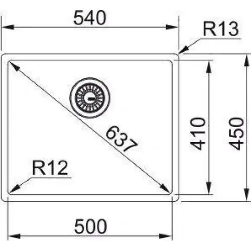 Кухонна мийка Franke Box BXX 210/110-50 127.0369.282