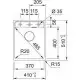 Кухонная мойка Franke Maris MRG 610-37 TL 114.0668.862 фото 3